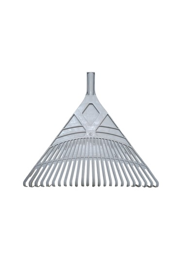 20 Dişli Plastik Gazel ve Yaprak Toplama Tırmığı 110 CM Ahşap Sap