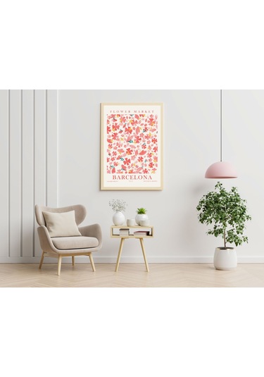 Matisse Barcelona Çerçevesiz Poster Modern Duvar Tablosu Dkr003 3