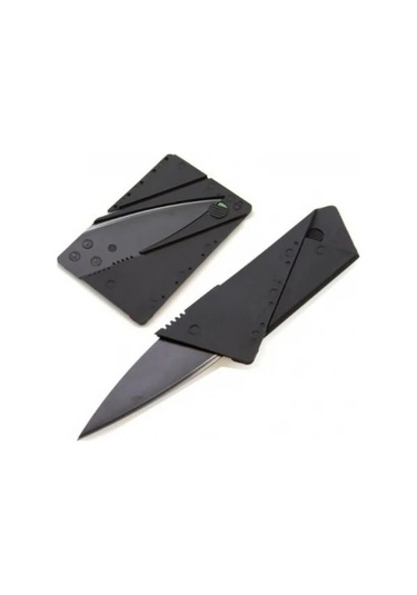 2 Adet Kredi Kartı Şeklinde Bıçak Renkli