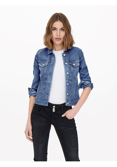 Only Kadın Denim Kot Ceket Onlwonder Jacket - 15243147 001
