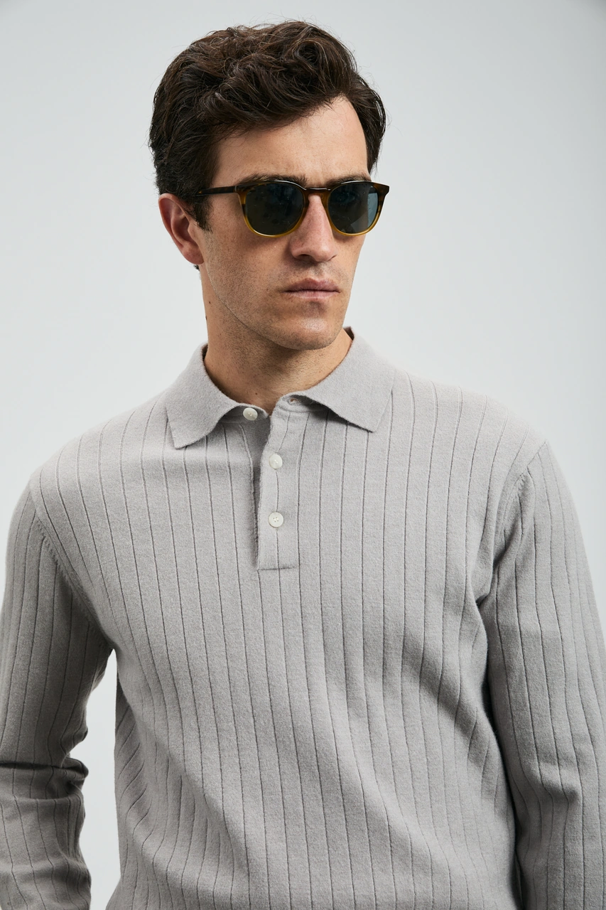 Lufian Josef Erkek Kazak Açık Gri Açık Gri 112090156100180 Açık Gri