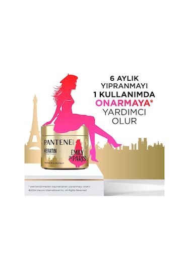 Pantene Emily ın Paris Keratin Koruyucu Saç Maskesi 200 ML