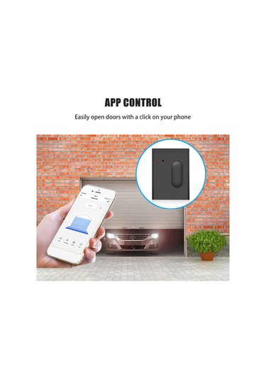Springsun Akıllı Wifi Garaj Kapısı Açma Kolu - Ses Ve Zamanlayıcı Kontrolü