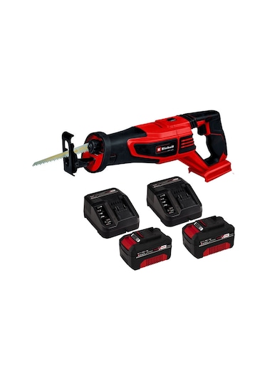 Einhell TE-AP 18/28 Li BL 4 Ah Çift Akü Kömürsüz Tilki Kuyruğu