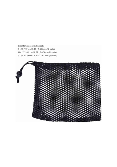 Kaiyi Orta Boy Siyah Golf Top Filesi Çok Renkli