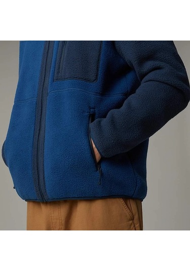 The North Face Yumiori Erkek Polar Ceket Nf0a883r8z41 Mavi