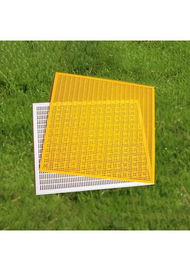 Fochsia Beyaz 2 Adet Plastik Kraliçe Arı Izgarası Kesilebilir Bal Arısı Kaçış Önleyici Çerçeve