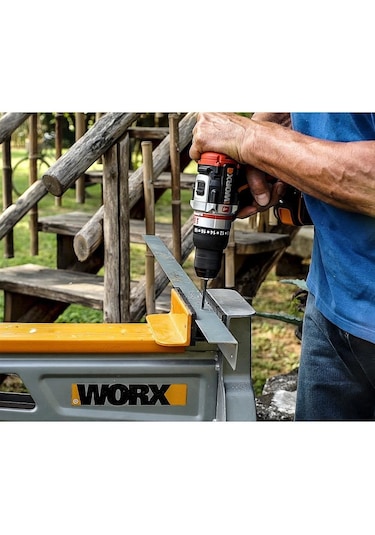 Worx Wx354.9 20volt Kömürsüz Profesyonel Darbeli Şarjlı Matkap Akü Dahil Değildir Fr Wx354.9