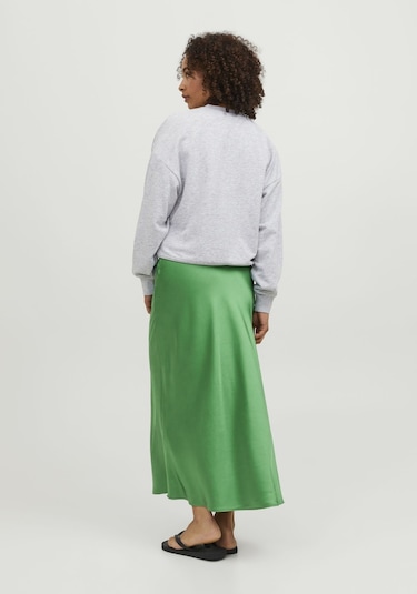 Jack & Jones Kadin Midi Boy Saten Etek - Kimmie 12250268 Medium Green Yeşil