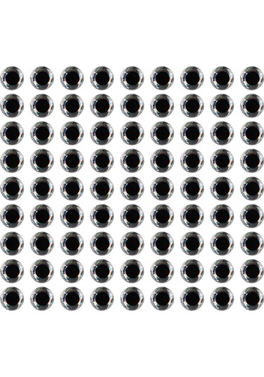 Springsun 3d Epoksi Balık Gözleri - 100 Adet 3-12mm Çeşitli Boyutlarda Yapay Yem Aksesuarı
