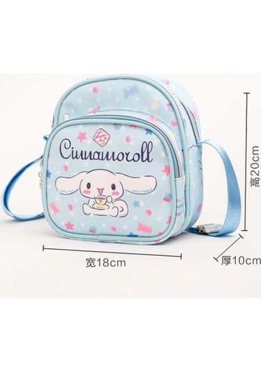 Karikatür Sevimli Kt Melodi Tarçın Köpek Kuromi Omuz Çantası Crossbody Çanta Japon Anaokulu Bebek Çantası Eu6qkn Diğer