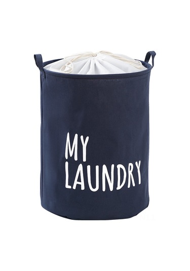 Skycity Büyük Kapasiteli Su Geçirmez Depolama Çanta - Yorgan, Giysi Ve Ev Eşyaları İçin Dayanıklı Kumaş, Sıkma Kordonlu Taşıma Ve Saklama Çantası Koyu Mavi Büyük Boy Büyük Boy Lacivert Naval