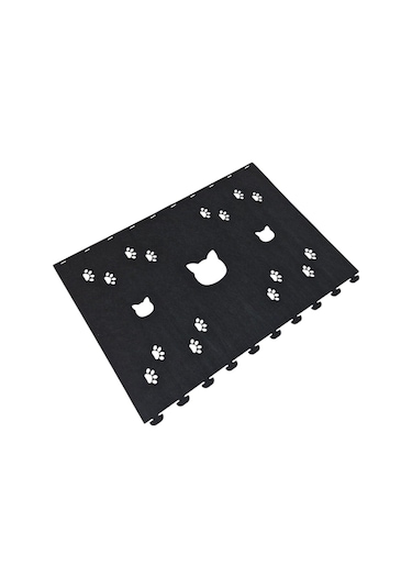 Kedi Oyuncağı Tüneli 1. Kalite 3mm Keçeden Geçmeli Kedi Ve Pati Figürlü 9 Renk A3