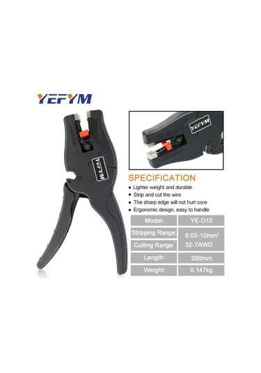 Conventions1 Otomatik Tel Striptizci Ve Kesici Ye-d10 Pense 2 İn