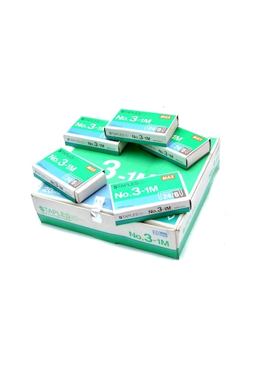 Max No 3-1m 24/6 Zımba Teli - 20'li Paket