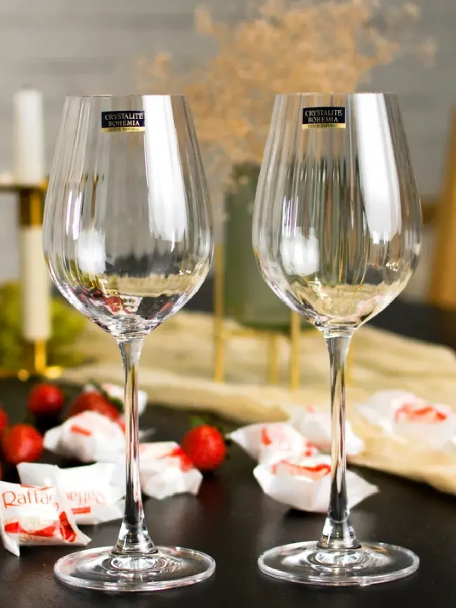 Andstyle Premıum Optic 400 Ml 2'li Şarap Bardağı 337748316