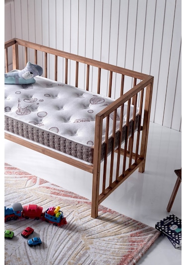 Bamboo Park Yatak, Bebek Yatağı, Beşik Yatağı, 60x120x10 Cm