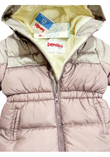 Benitto Kids Kız Bebek Pembe Astronot Tulum Mor