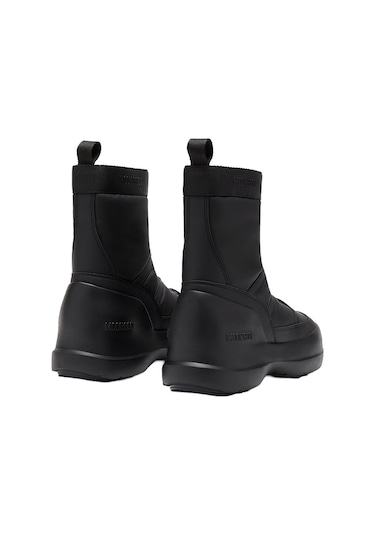N001 Black Bot Kar Kadın 80d2480010-n001 Moon Boot Luna Zip Boot Black Siyah