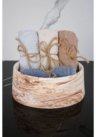 Betonmall Beton Havluluk Banyo Tuvalet Wc Çok Amaçlı Düzenleyici Tabak 20 Cm - Bej Kahverengi Bej Kahverengi