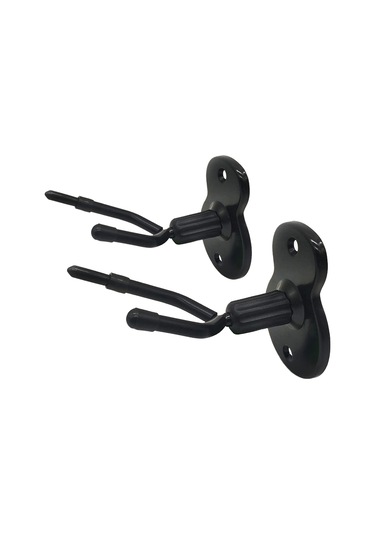 Symbee Duvara Monte Keman Askısı - 2'li Paket, Demir Tabanlı Ve Yay Askılı Siyah