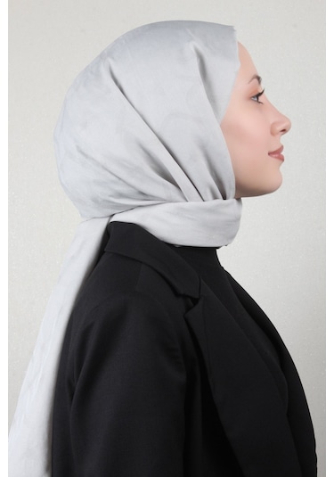 Aker Gri Cotton Pamuk Şal 971 422596 Gri
