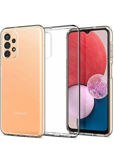 Galaxy A13 5g Kılıf, Spigen Liquid Crystal 4 Tarafı Tam Koruma Crystal Clear