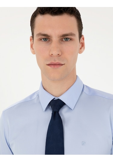Pierre Cardin Erkek Koyu Mavi Gömlek Basic 50286102-vr032 Koyu Mavi