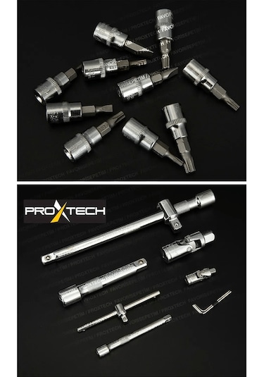 PROXTECH Profesyonel 112 Parça Çok Fonksiyonlu 1/2 Ve