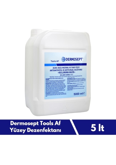 Dermosept Tools Af Alet Yüzey Dezenfektanı 5 L