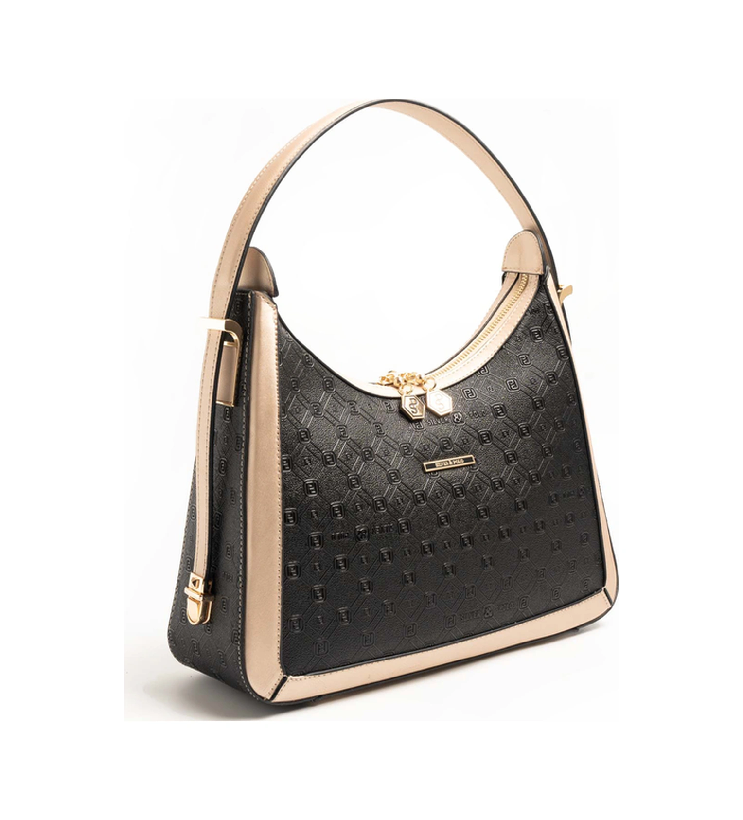 Silver Polo Kadın Omuz Çanta 1187 Siyah