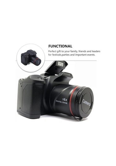 Dijital Video Kamera 1080p Video Kamera 16x Zoom Dijital Kamera Kompakt Kamera Erkek Kız Kadın Erkek