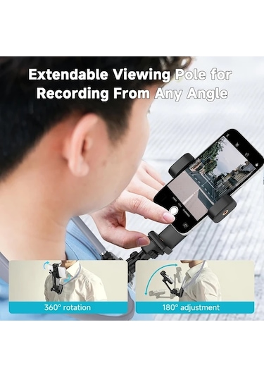 Motion003 1 Takım Mobil Telefon Kordonu Manyetik Anti Sallantı Sabit Boyun Vlog Kamera Kordonu Spor Açık Hava Canlı Balıkçılık Bisiklet Video Kaydı -