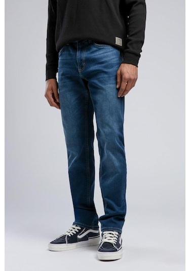 Lee Cooper Jagger Erkek Jean Pantolon-20080 Aragorn Blue Mıd İndigo