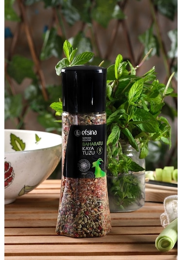 Efsina Sofrada Öğütme Baharatlı Kaya Tuzu 230 G