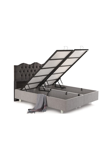 Çift Kişilik Basic Plus Baza Prenses Başlık Seti Mdf Profil 140 x 200
