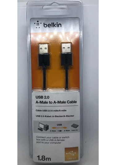 Belkin İki Ucu Erkek Usb Kablosu 1.8 Metre