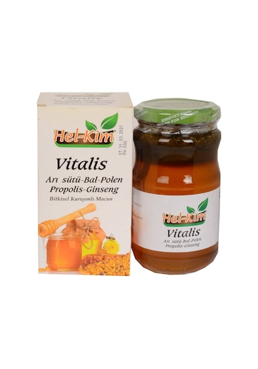 Hel-Kim Vitalis Arı Sütü Bal Polen Propolis Ginseng Karışımı 420 G