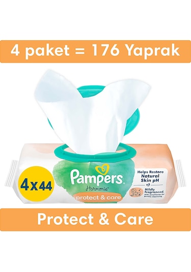 Prima Pampers Islak Havlu Protect& Care 4lü Islak Mendil