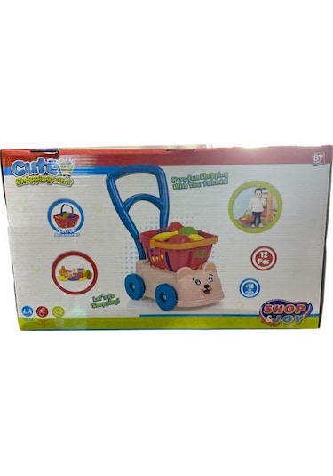 38 Cm 12 Parça Sevimli Market Arabam 6483
