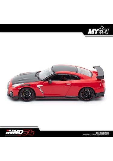 Inno 1/64 Nissan Gt-r R35 Nismo Red Çok Renkli