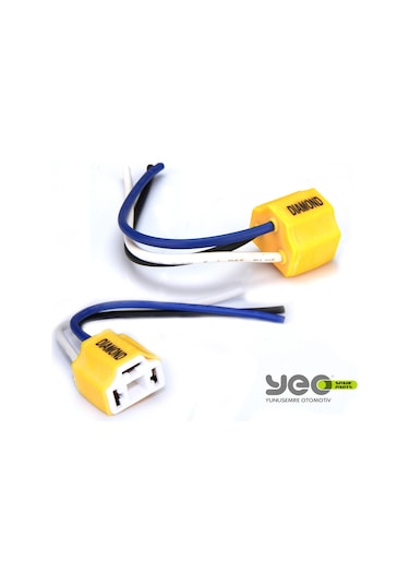 H4 Ampul Soketi Seramik Su Geçirmez