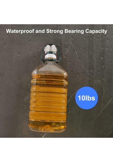 3b Trend 8 Adet Süpürge Tutucu Duvar Kendinden Yapışkanlı Duvar Delme Gerektirmez Tutucu Beyaz Beyaz