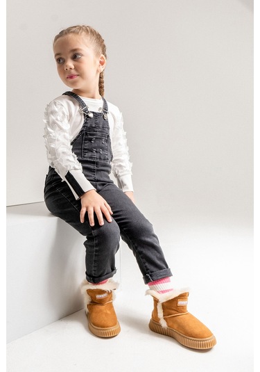 Mnpc Kız Çocuk Cat Hakiki Deri Hakiki Kürklü Suya Dayanıklı Bot 25k4b1104871 Cat