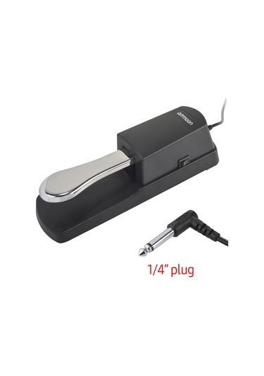 Ammoon Ammoon Dijital Piyano Elektronik Klavye Için Evrensel Siyah & Gümüş