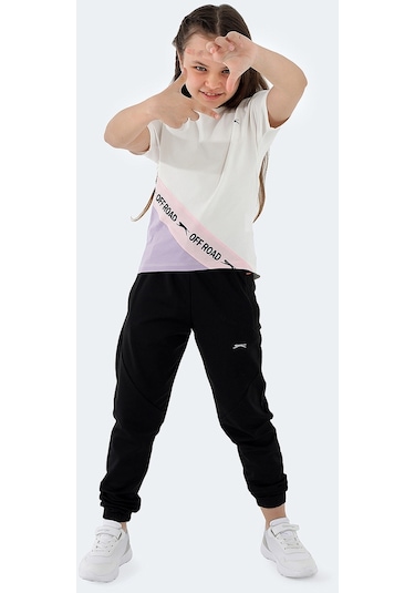 Slazenger PINA Çocuk  Beyaz Tişört