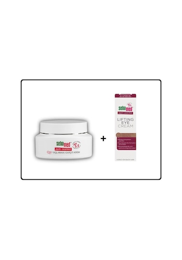 Sebamed Q10 Yaşlanma Karşıtı Yüz Bakım Kremi 50 ML + Anti Aging Kırışıklık Karşıtı Göz Kremi 15 ML