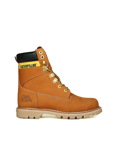 Caterpillar Montana Hakiki Deri Tarçın Nubuk Unisex Bot Tarçın