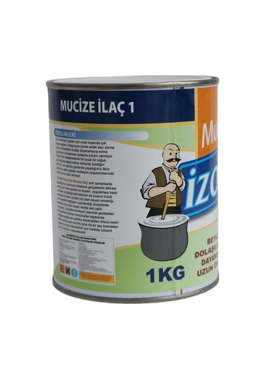 İzo White Glass Beyaz Mucize İlaç Solvent Bazlı Yalıtım Örtüsü 1