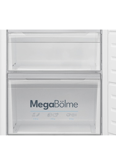 Vestel CDL701 E NF DuoMode 279 LT 7 Çekmeceli Dikey Derin Dondurucu